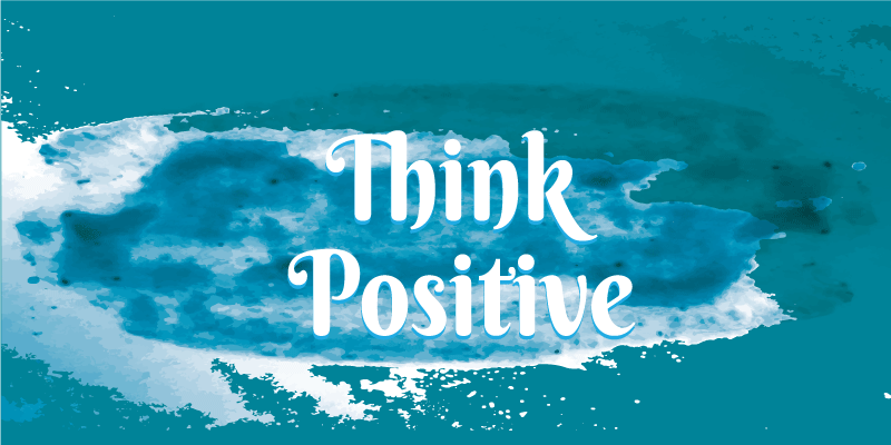 フレーズ ビニールマット 楽観主義を受け入れる - TENSTICKERS