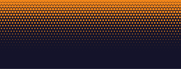 十代の若者たち ビニルマット グラデーションドットパターン - TENSTICKERS