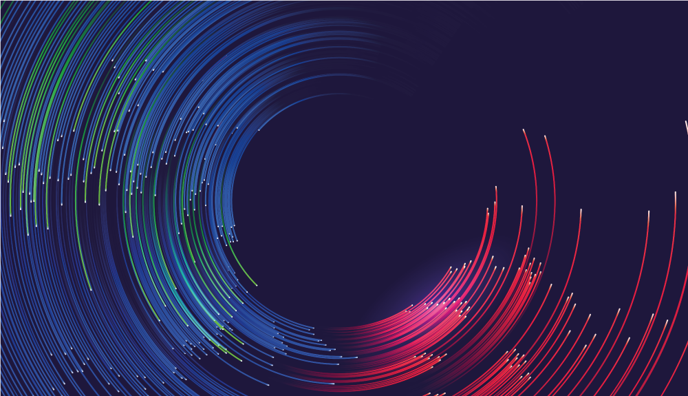 現代のビニールマット渦巻く色の波 - TENSTICKERS