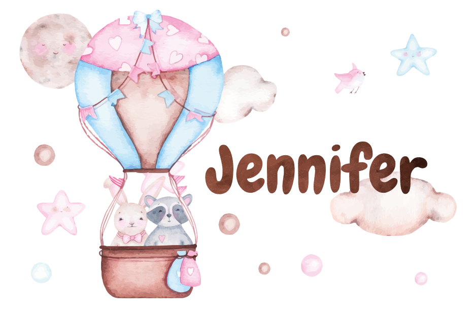 名前 ビニールマット 熱気球体験 - TENSTICKERS