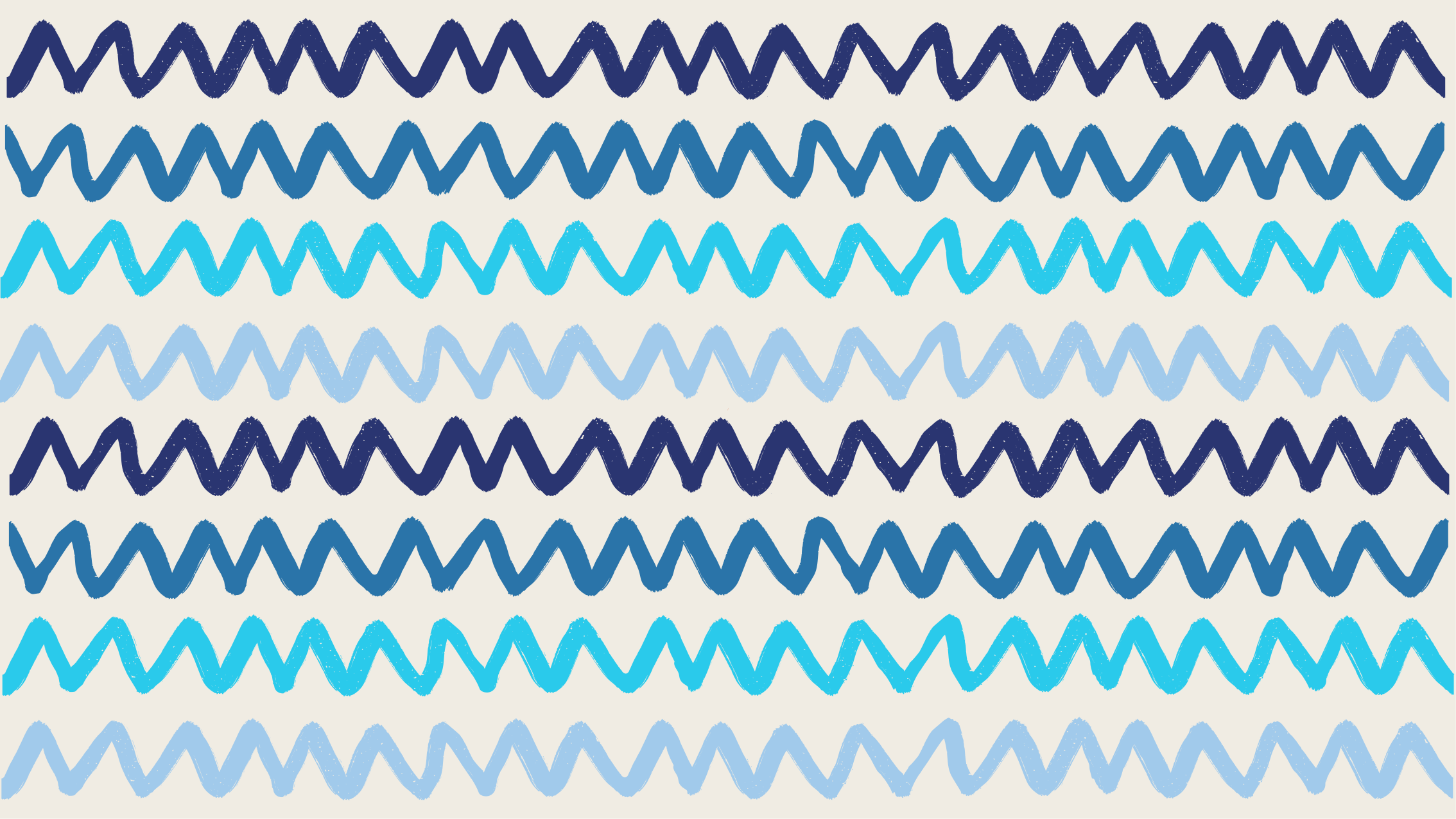 バスルームに1枚ビニールカーペット波状ストライプ柄 - TENSTICKERS