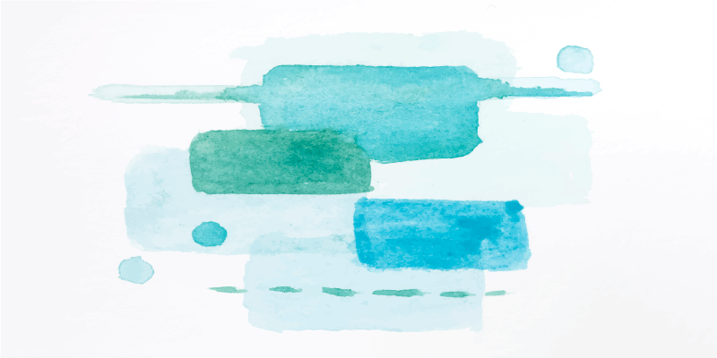 リビングルーム ビニールマット 水の色ブロック - TENSTICKERS