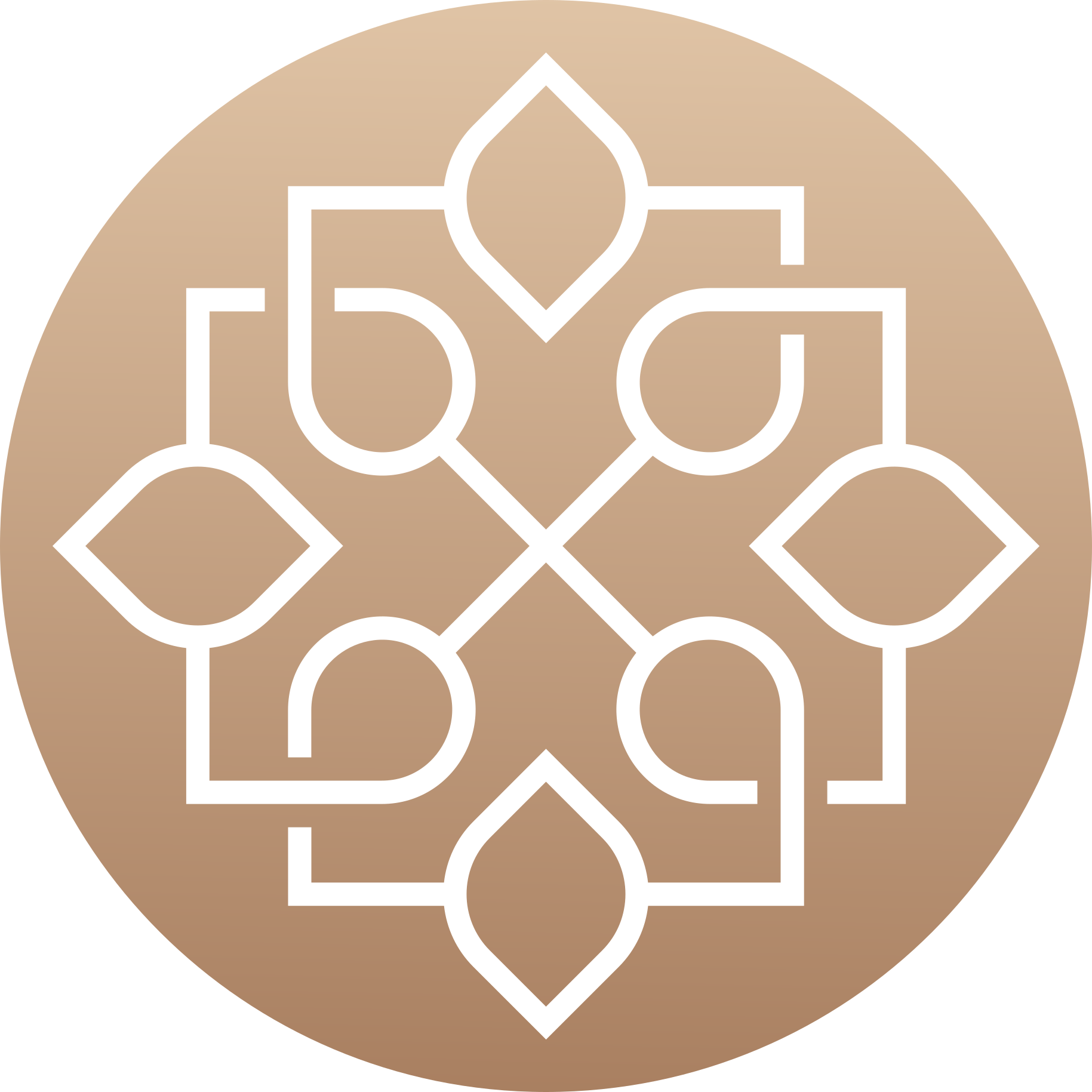 シンプルな幾何学模様のデザインマンダラビニールラグ - TENSTICKERS