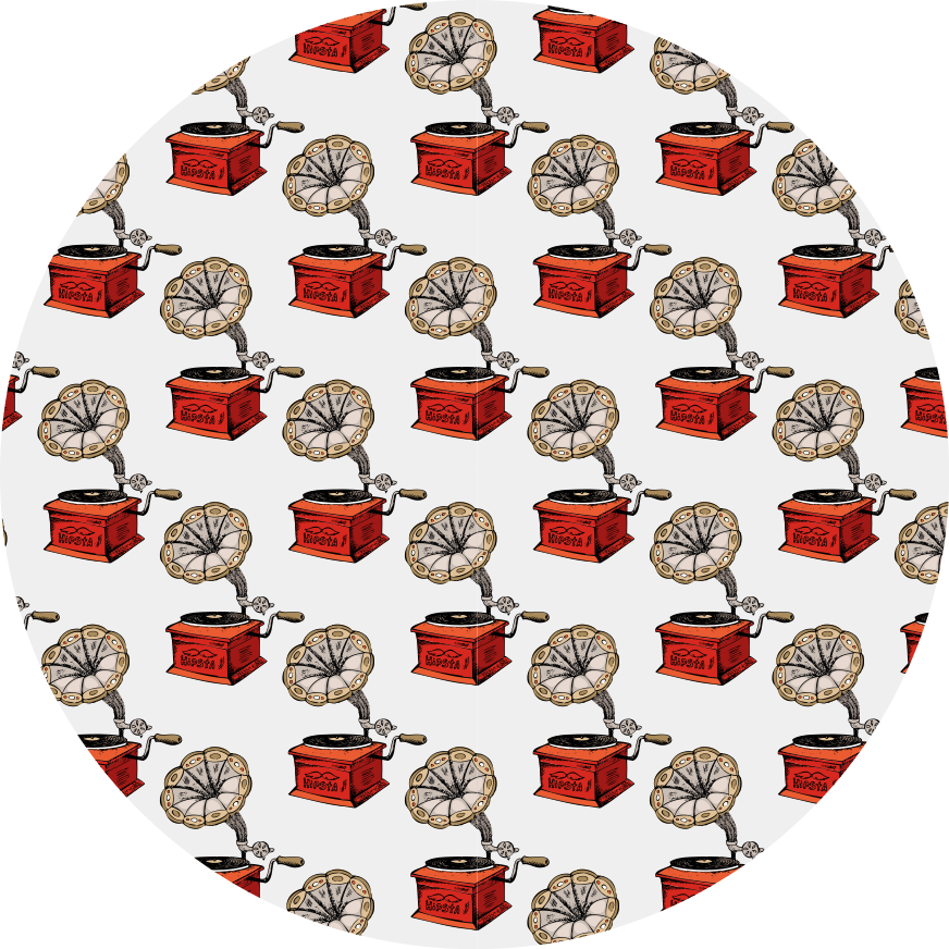 テクスチャー ビニールマット レトロ音楽ボックス - TENSTICKERS