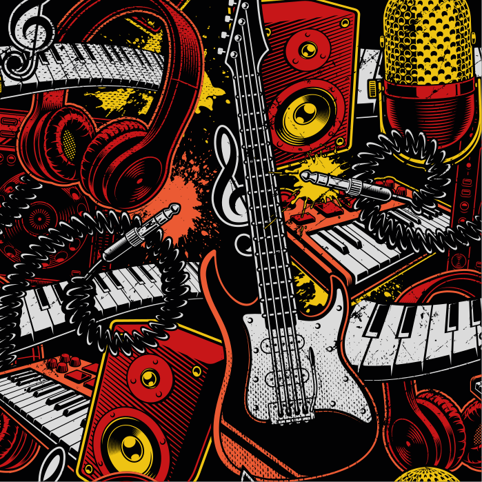 フォトミュラーイベント音楽要素ショーケース - TENSTICKERS