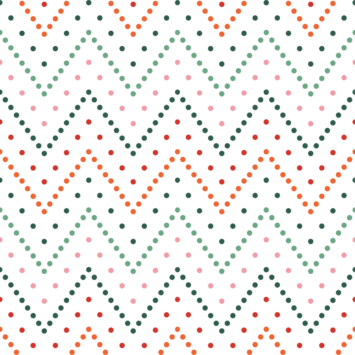 壁画 モアチルドレン カラフルシェブロンパターン - TENSTICKERS