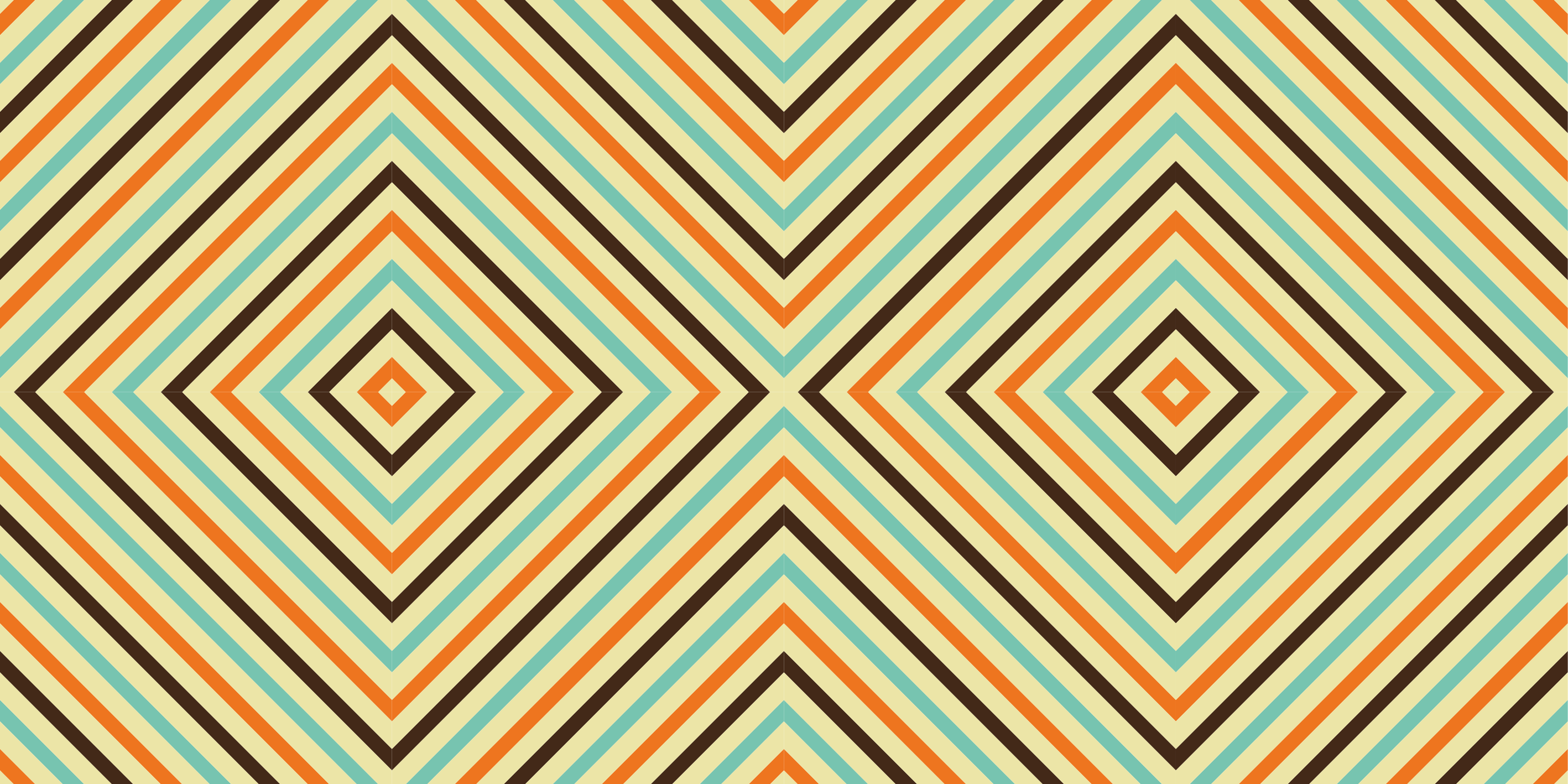 幾何学的なビニールマット ダイヤモンドパターンストライプ - TENSTICKERS