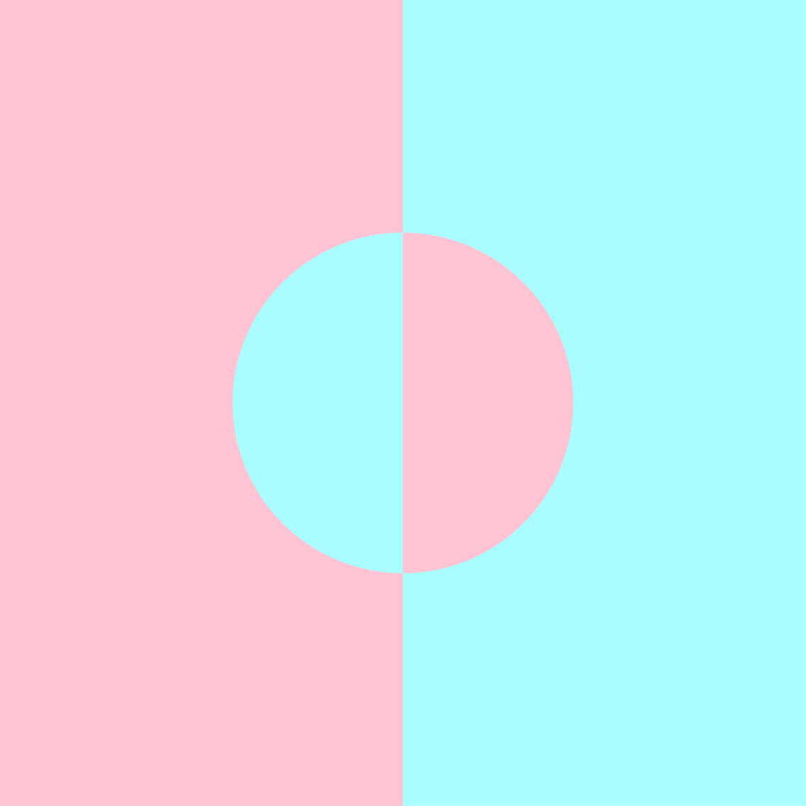 ミニマリスト ビニールマット ソフトカラーコントラスト - TENSTICKERS