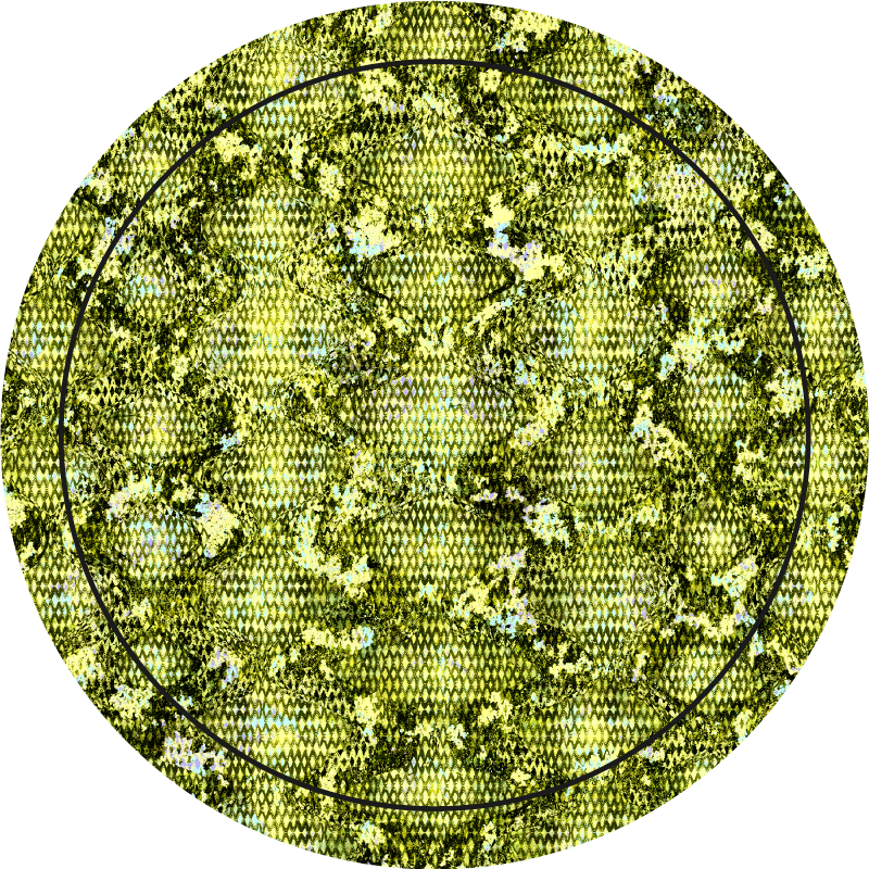 動物柄 ビニール マット 爬虫類の緑色の皮 - TENSTICKERS