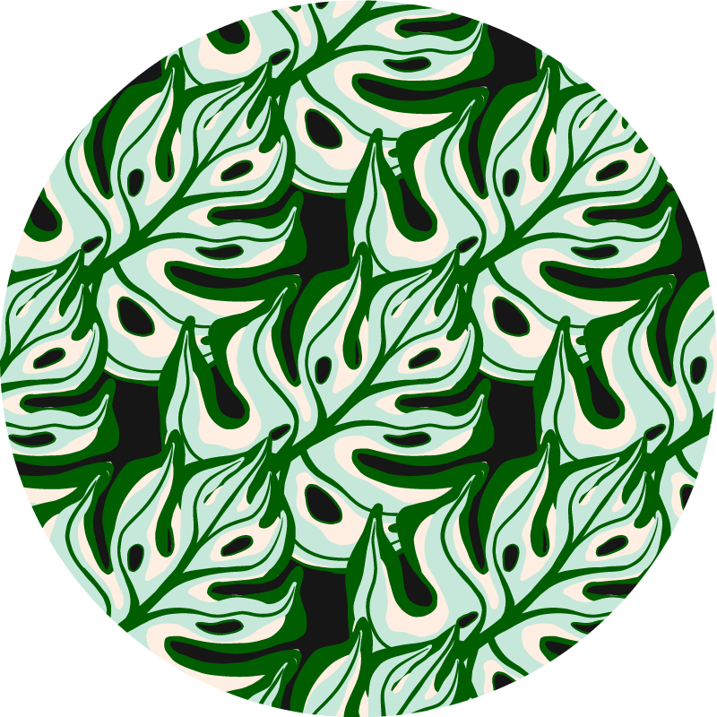 フォトミュラルネイチャー熱帯葉の要素 - TENSTICKERS