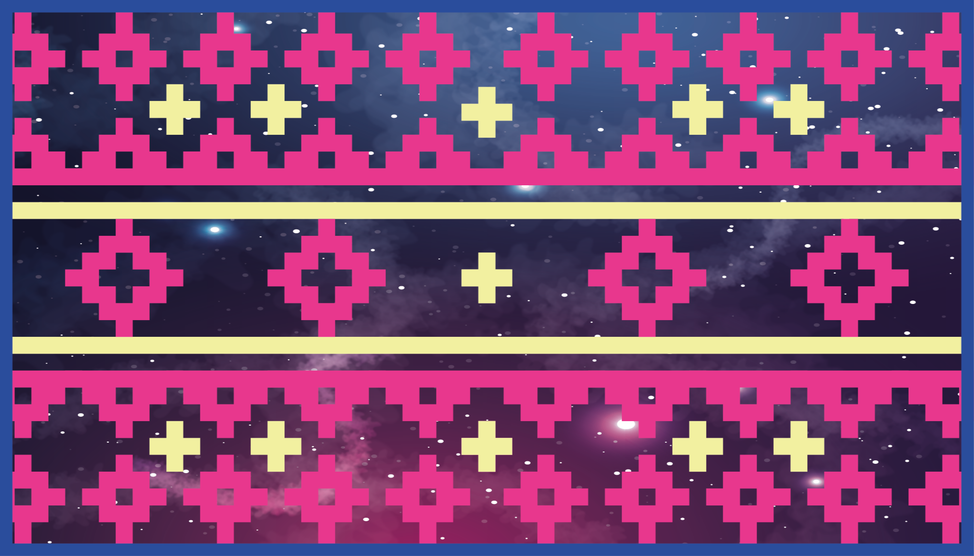 世界地図 ビニールマット 幾何学的宇宙模様 - TENSTICKERS