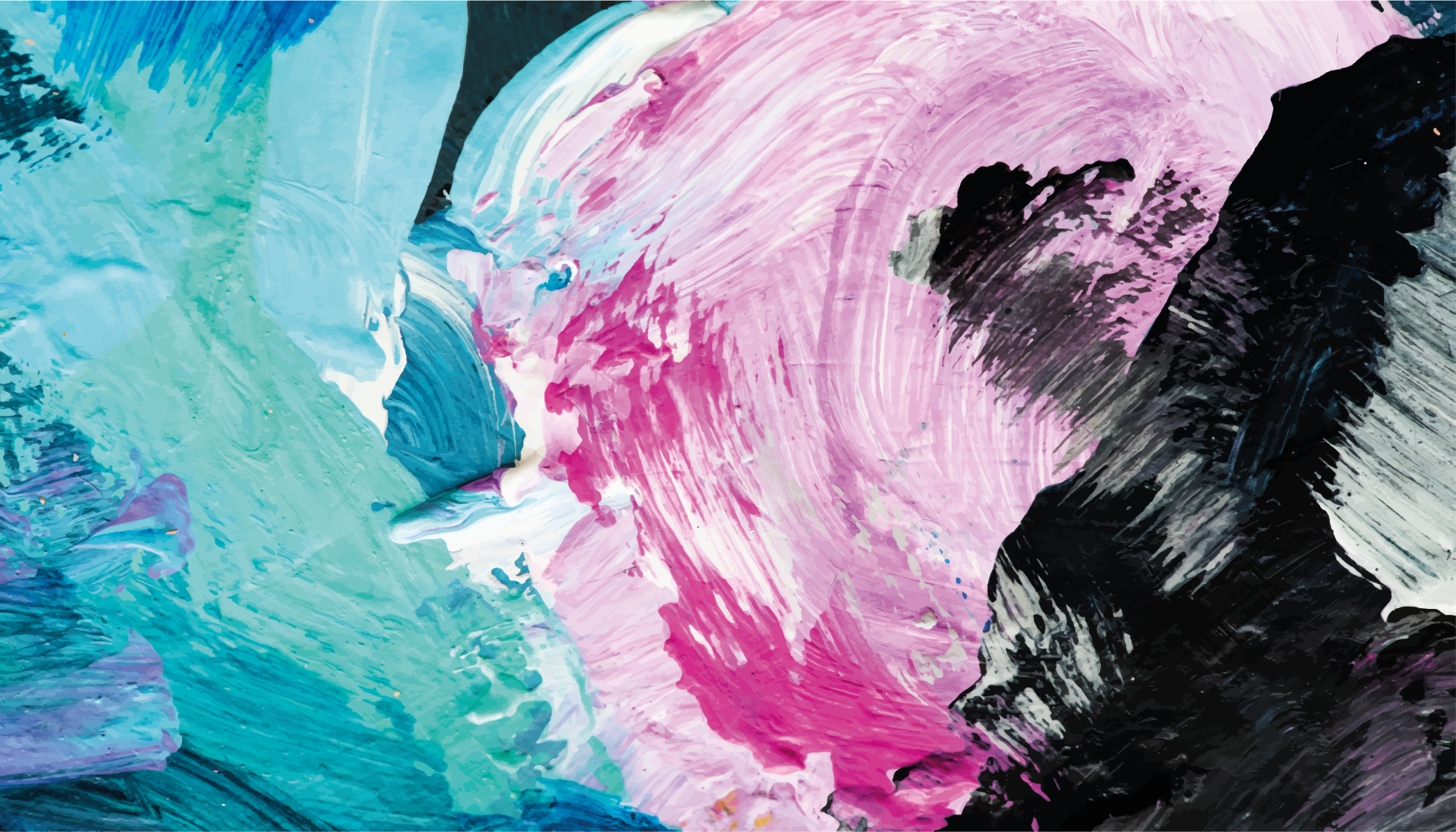 その他のテクスチャーの壁画 色の飛沫 - TENSTICKERS