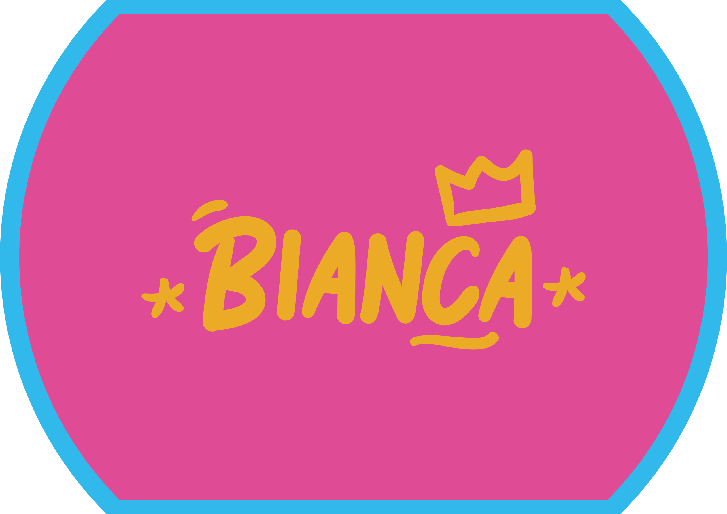 名前 ビニールマット 名前入り青い縁のラグ - TENSTICKERS