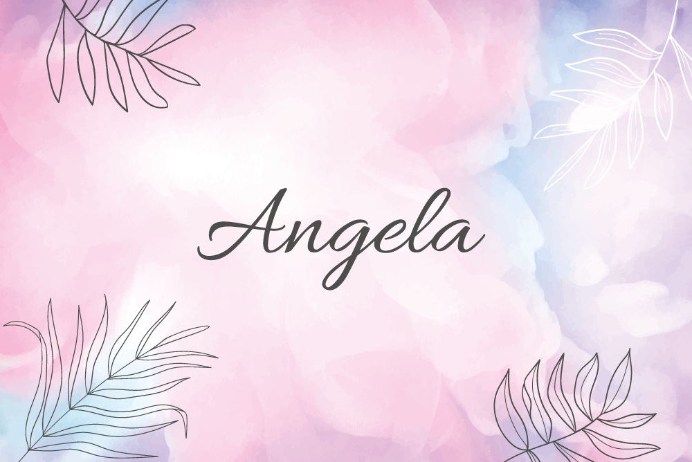 寝室 ビニールマット 花柄カスタムネーム - TENSTICKERS