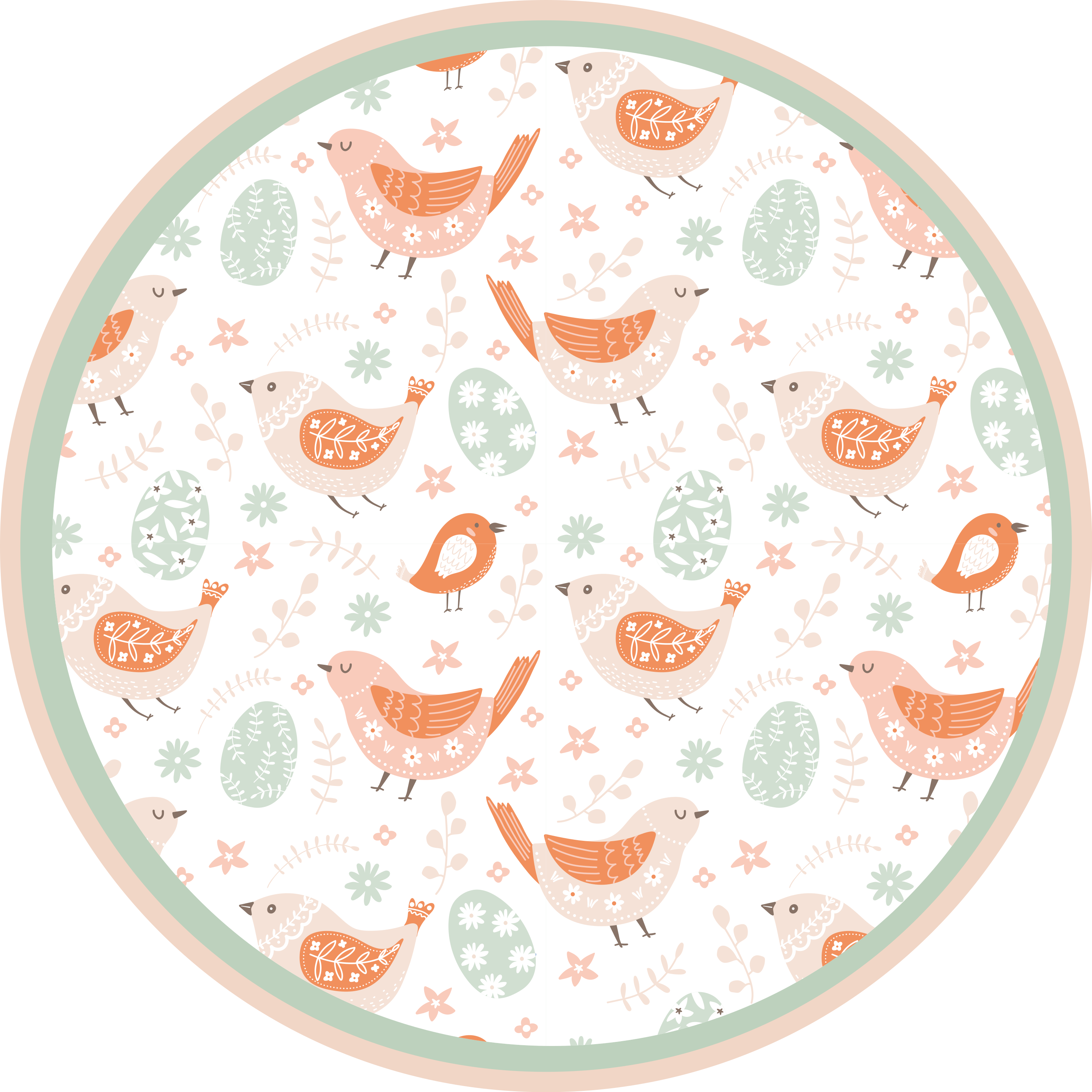 フォトミュラルネイチャー楽しい鳥のモチーフ - TENSTICKERS