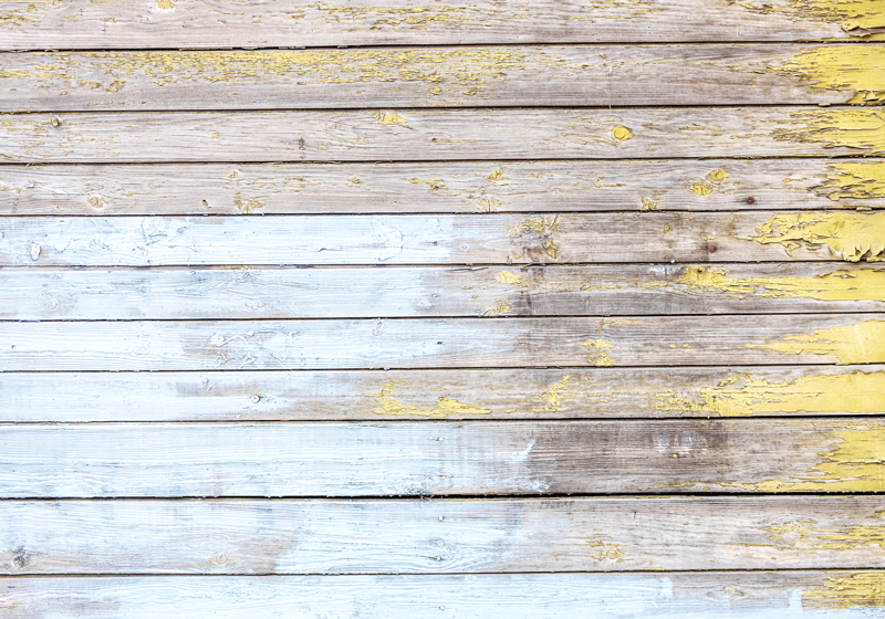 木効果 ビニールマット 傷んだ板の表面 - TENSTICKERS