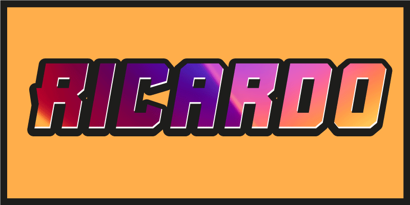 十代の若者たち ビニルマット カスタムテクスチャーネーム - TENSTICKERS