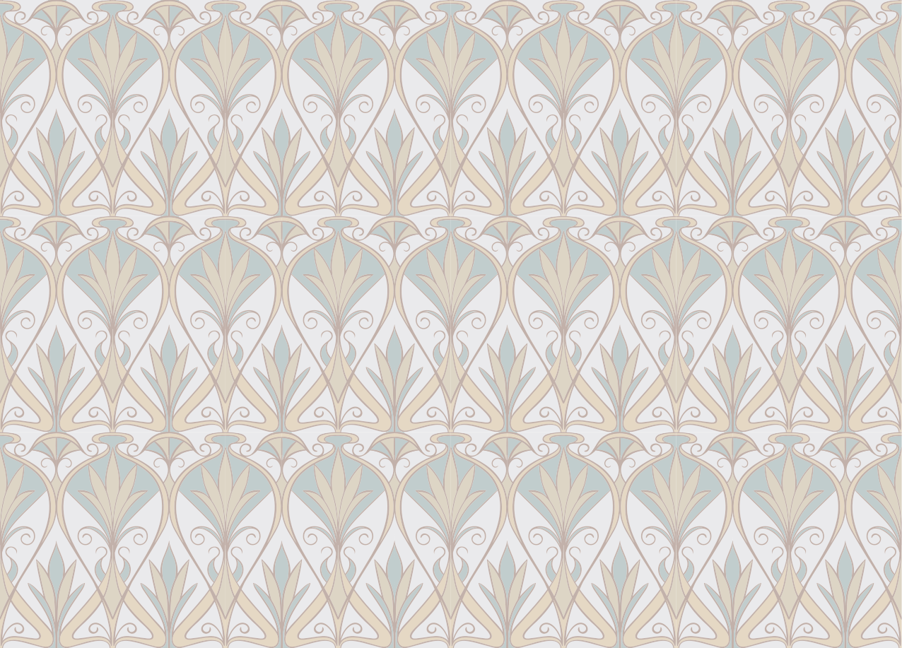 ミニマリスト ビニールマット エレガントな花のインスピレーション - TENSTICKERS