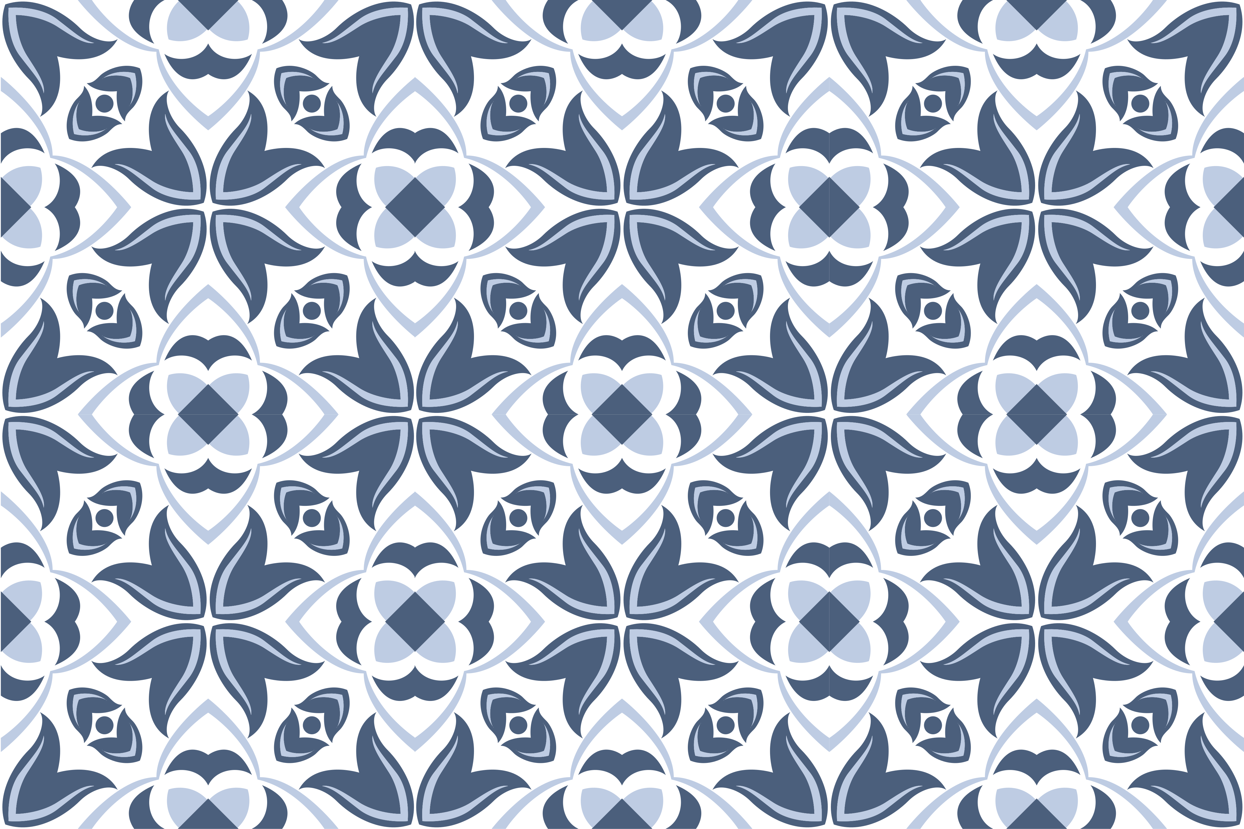 モザイク ビニールマット スタイリッシュなグレーのパターン - TENSTICKERS