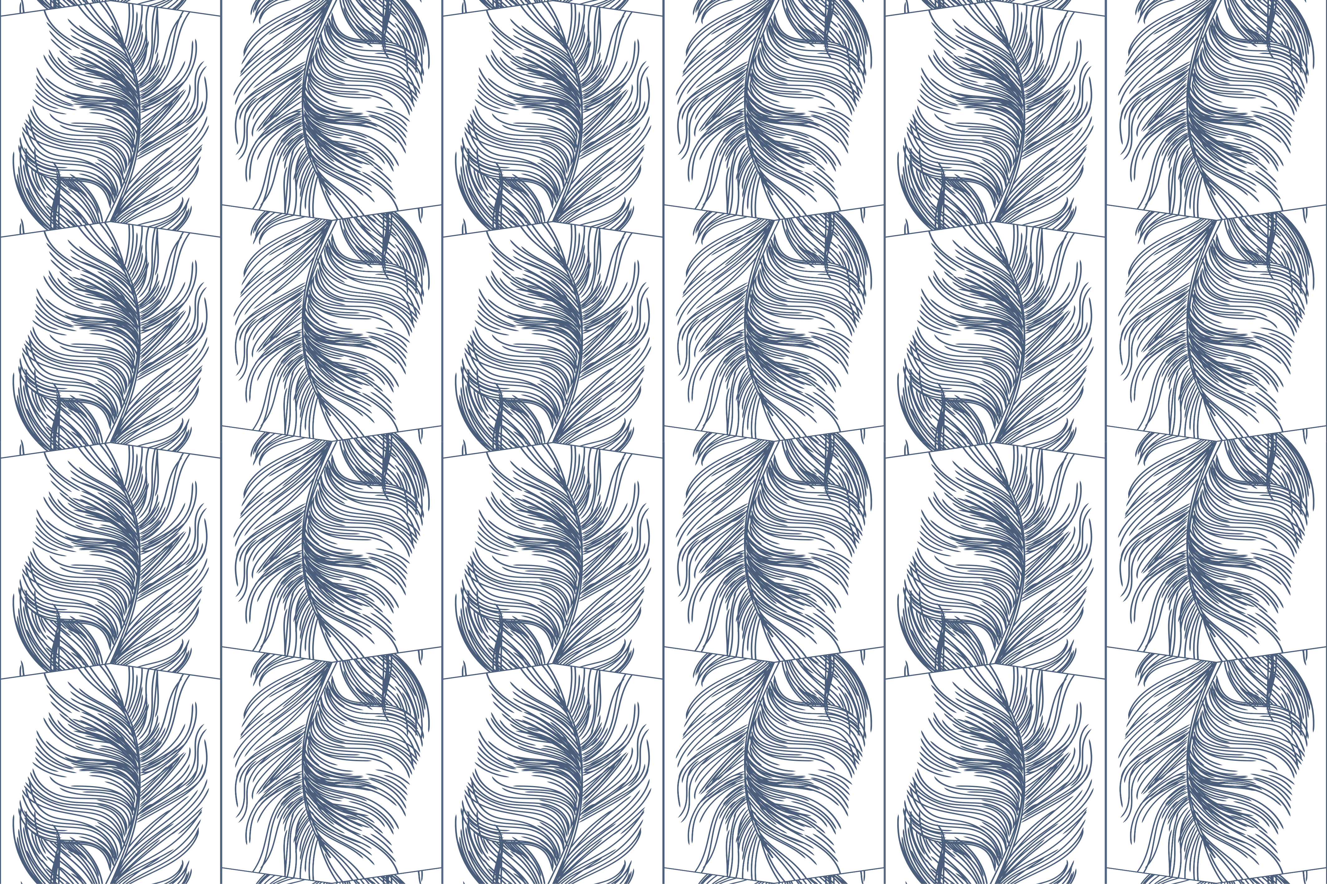 フォトミュラルネイチャー優雅な葉々 - TENSTICKERS