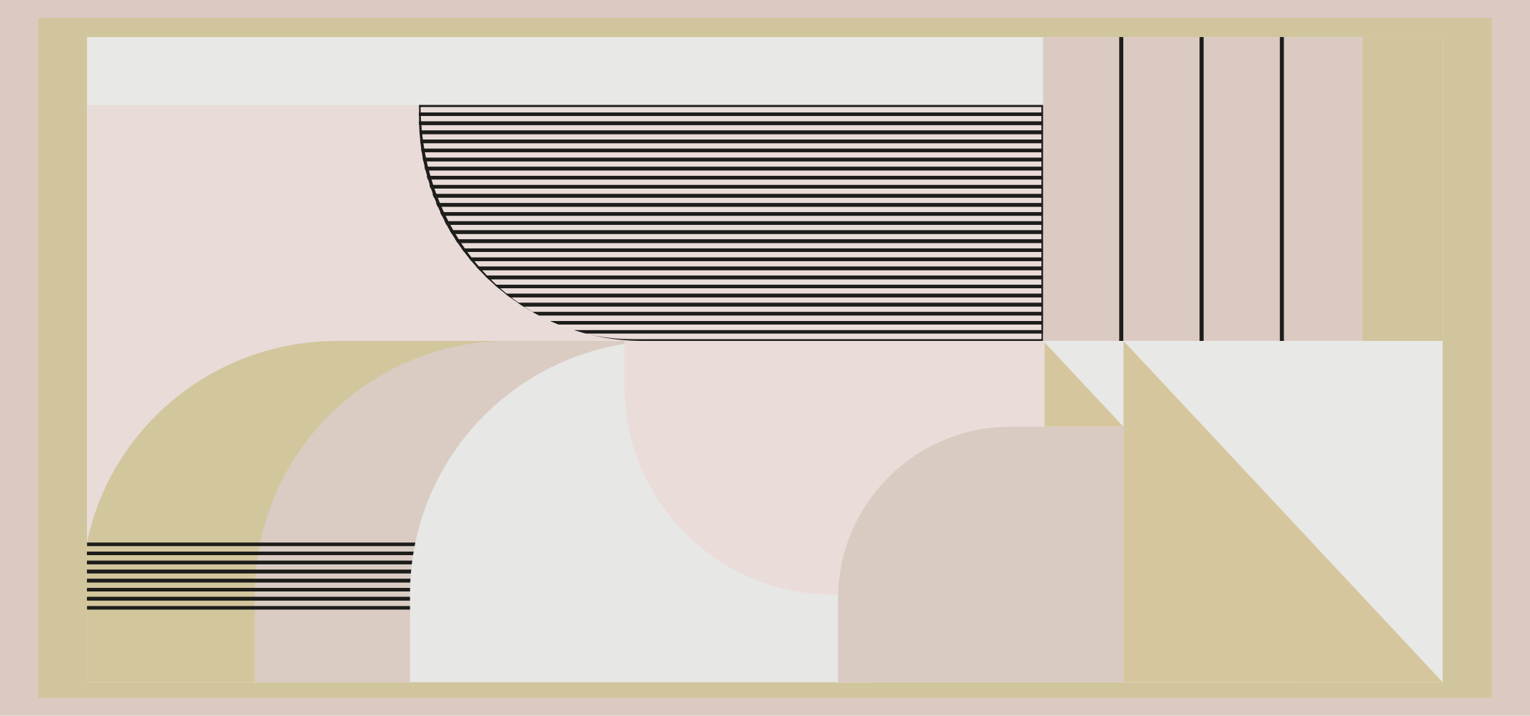 現代のビニールマット抽象的な幾何学的層 - TENSTICKERS