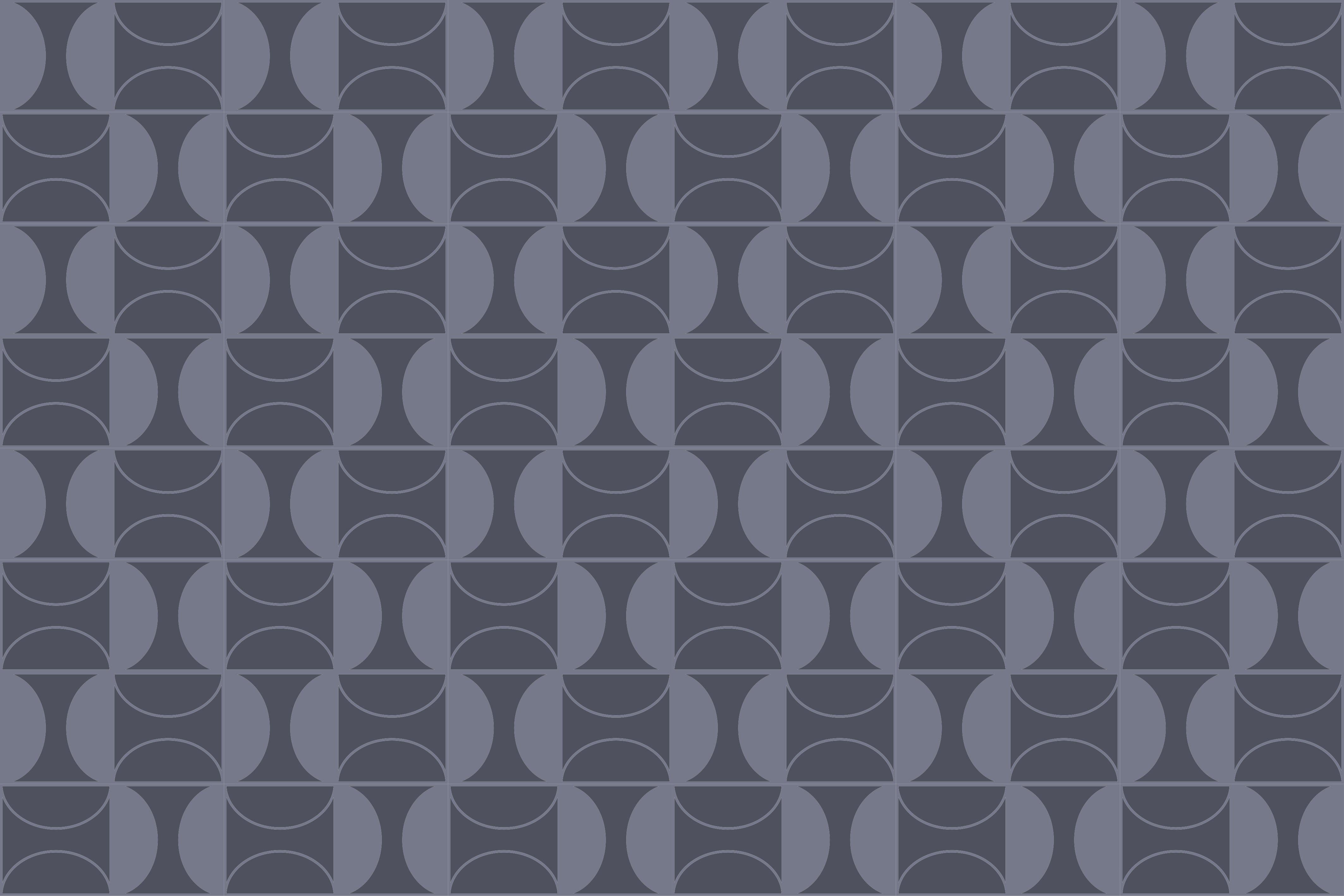 幾何学的なビニールマット円形模様スタイル - TENSTICKERS