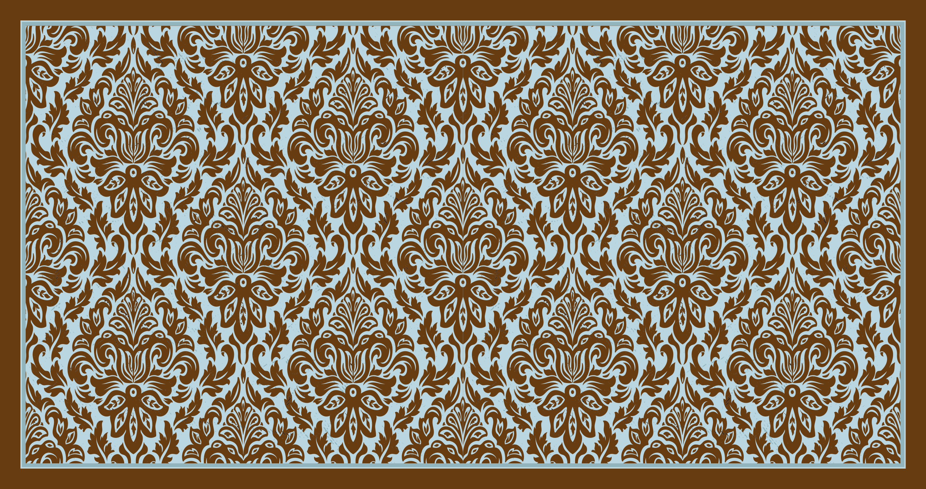 ビンテージ ビニールマット エレガントな花のアレンジメント - TENSTICKERS