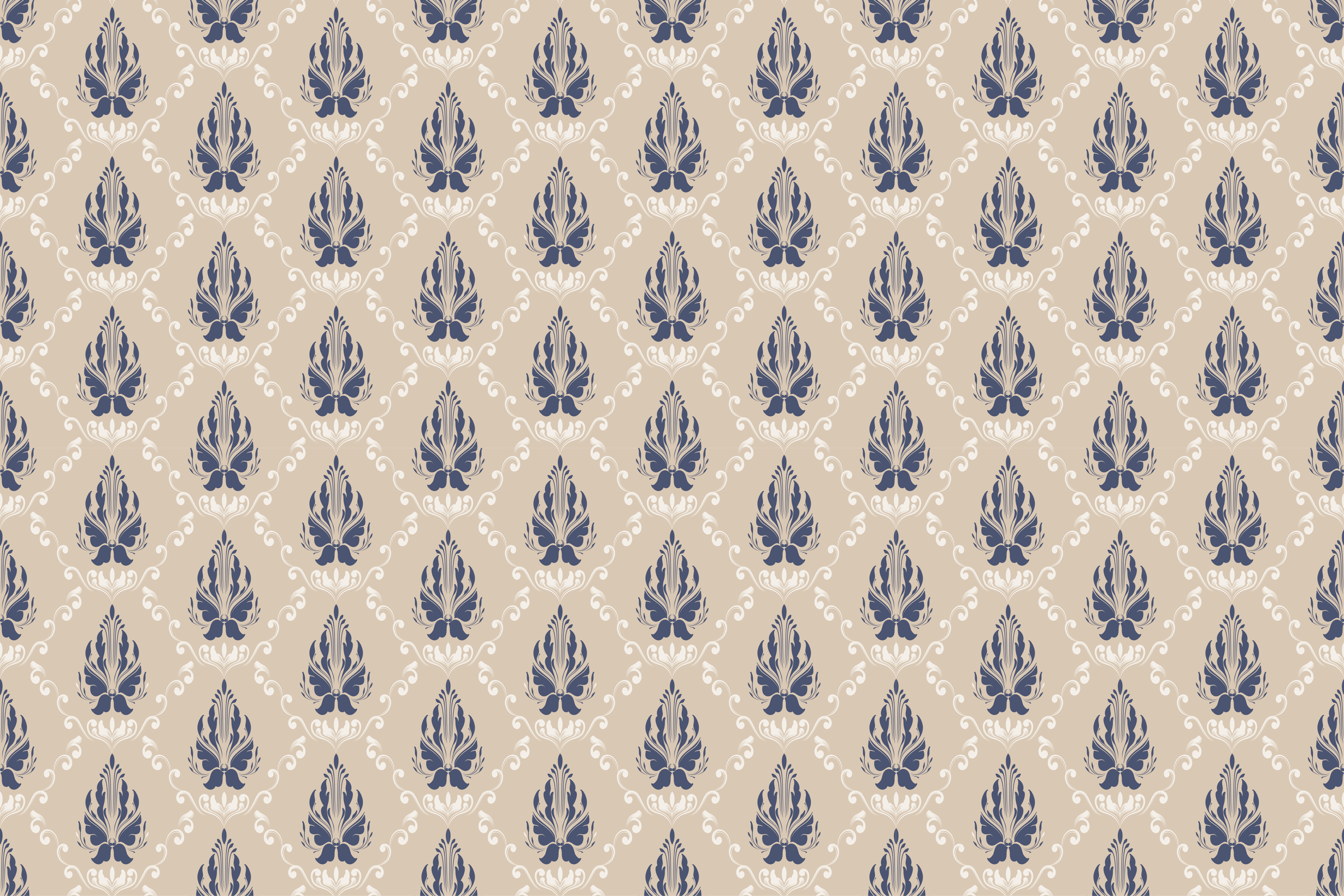 リビングルーム ビニールマット 繊細な花柄デザイン - TENSTICKERS