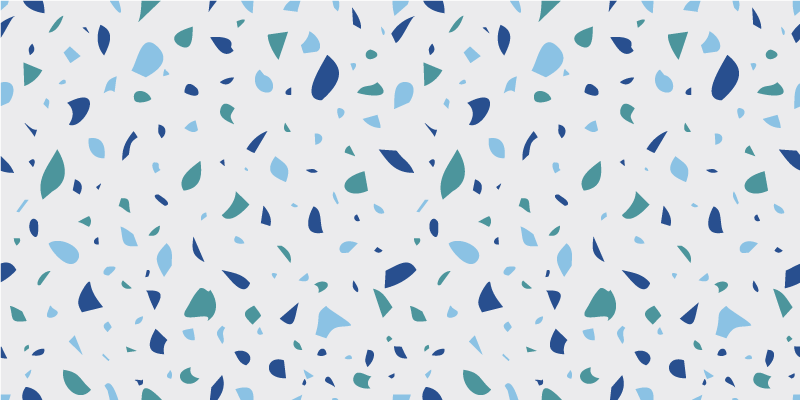 大理石ビニールラグカラフルパターン - TENSTICKERS