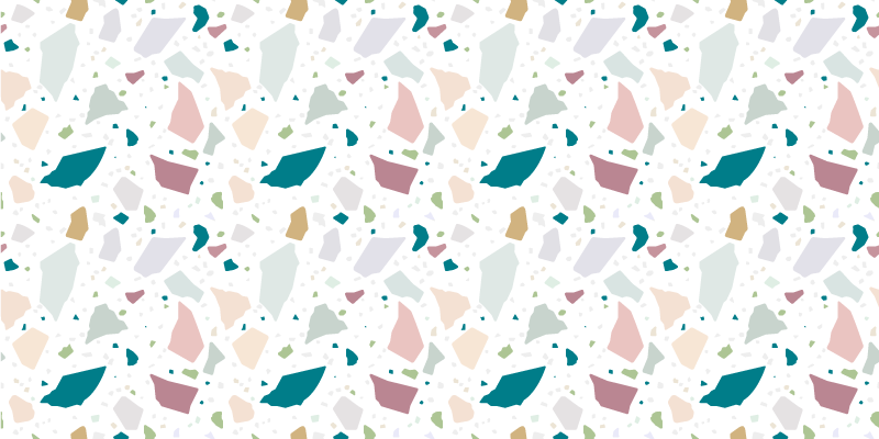 幾何学的なビニールマット概念的な図形 - TENSTICKERS