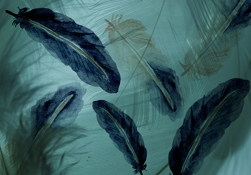 フォトミュラルネイチャー緑豊かなトロピカルオアシス - TENSTICKERS