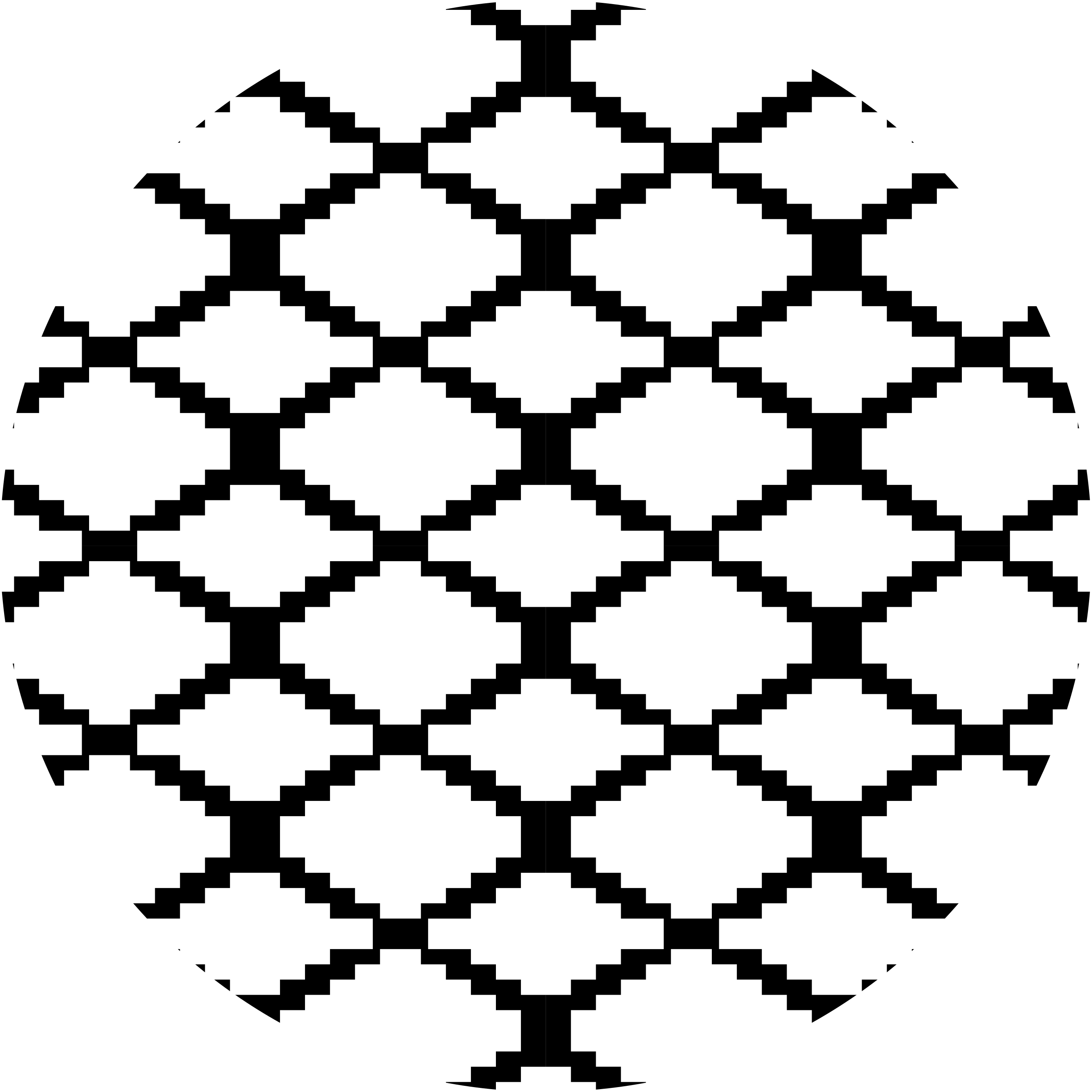 幾何学的なビニールマット モダンな白黒 - TENSTICKERS