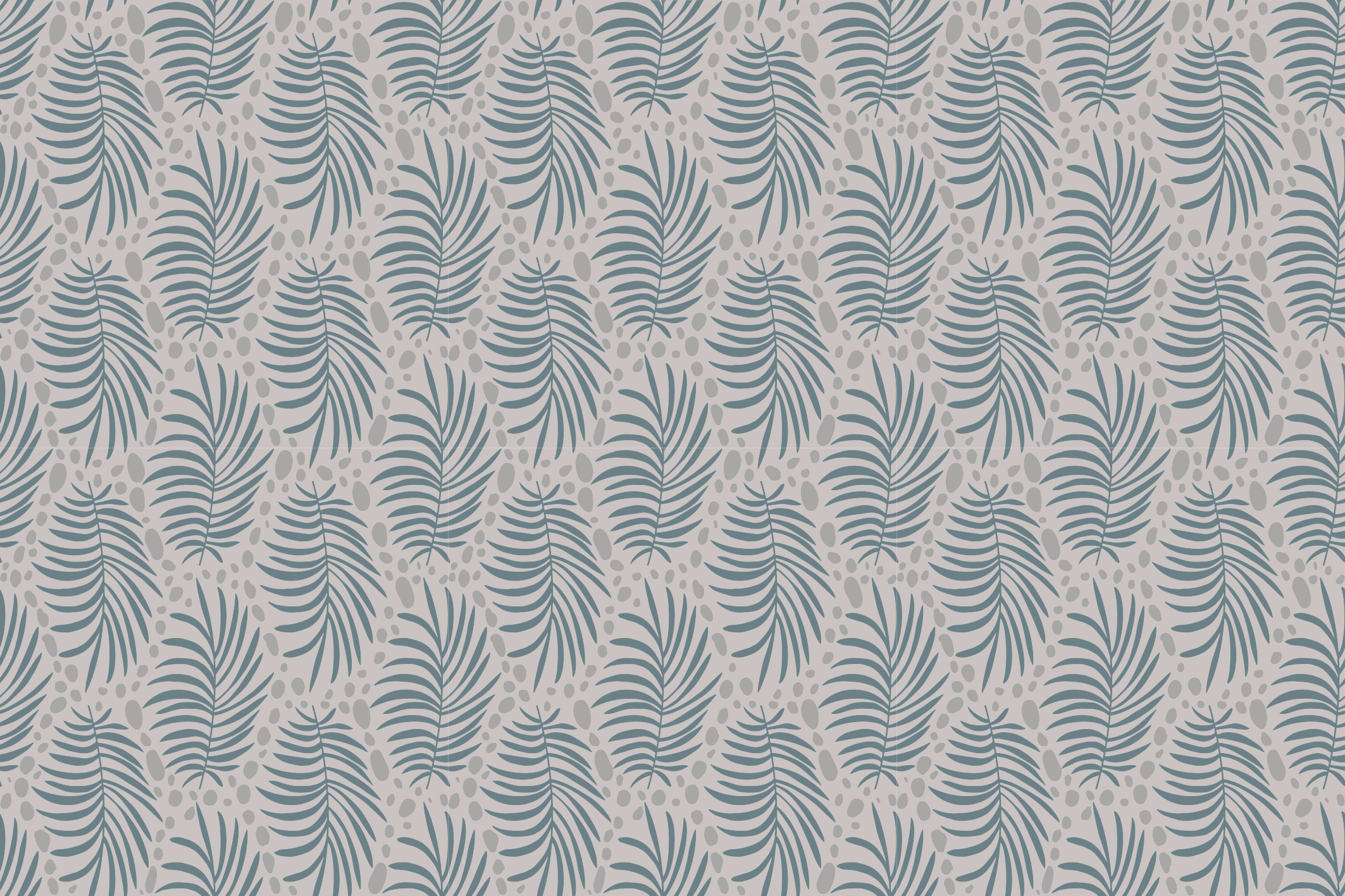 フォトミュラルネイチャー葉の緑のモチーフ - TENSTICKERS