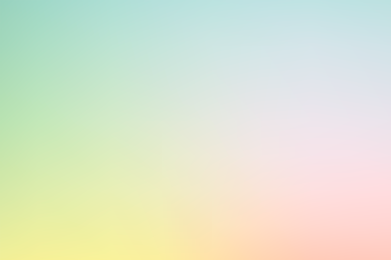 寝室 ビニールマット ソフトカラーグラデーション - TENSTICKERS