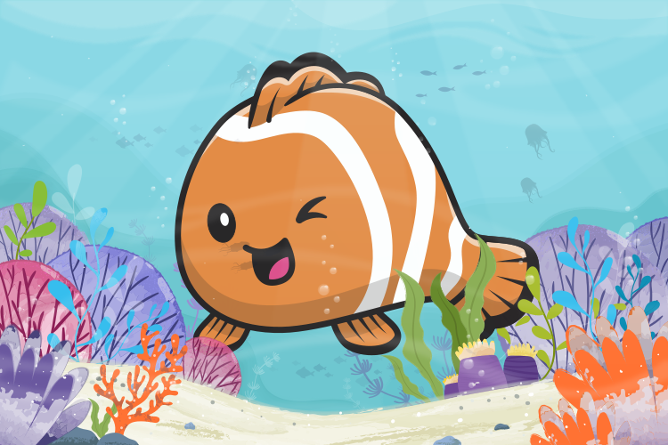 子供 ビニールマット アニメーションの水上アドベンチャー - TENSTICKERS