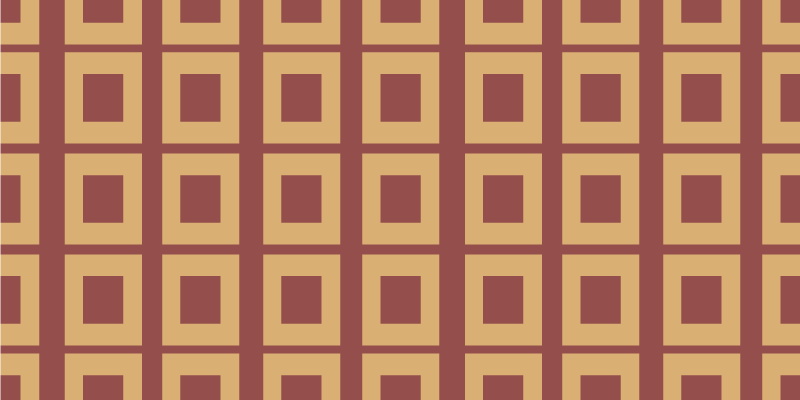 幾何学的な ビニールマット 幾何学的な正方形 - TENSTICKERS