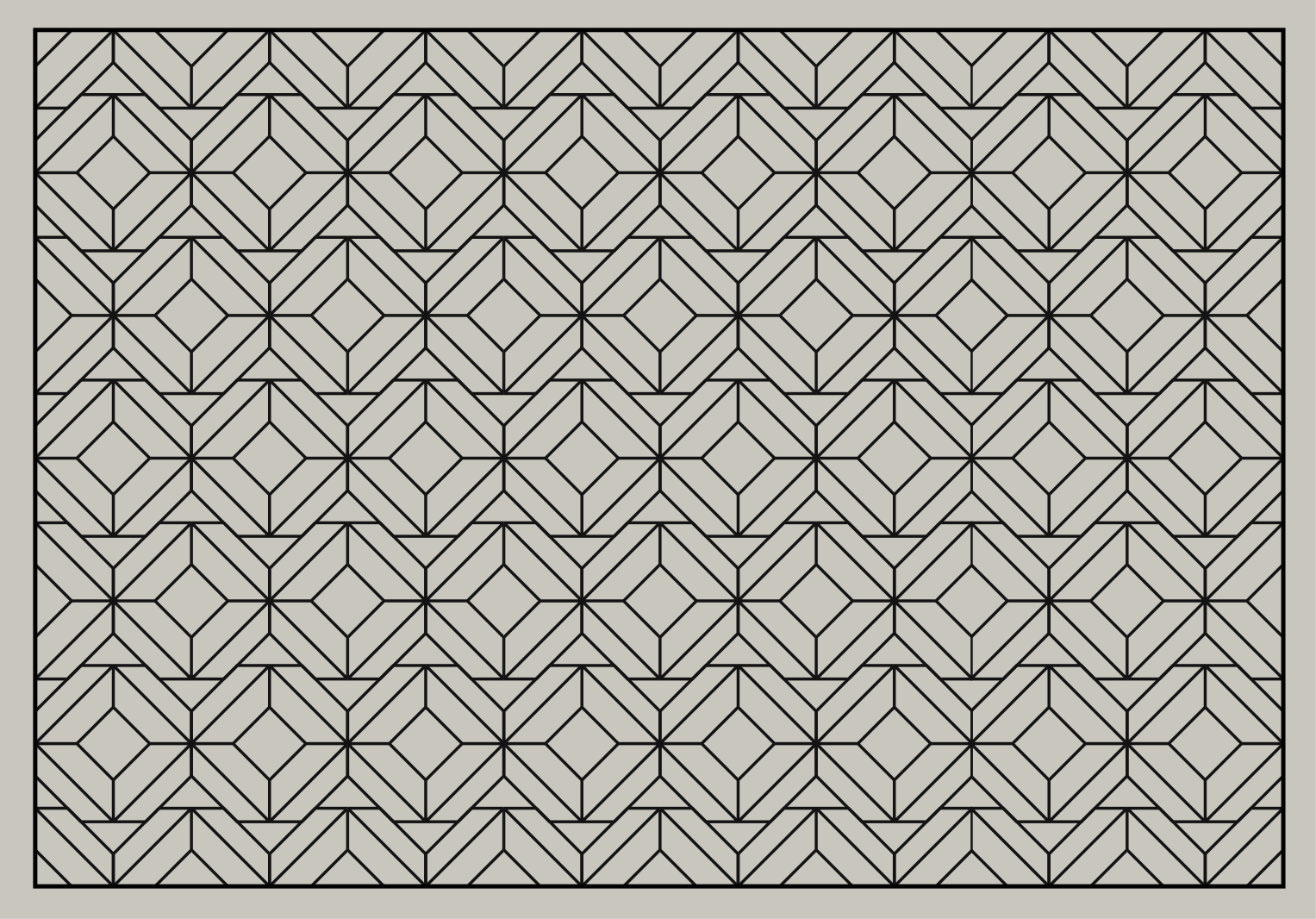 バスルームに1枚ビニールカーペット 幾何学模様のバスマット - TENSTICKERS