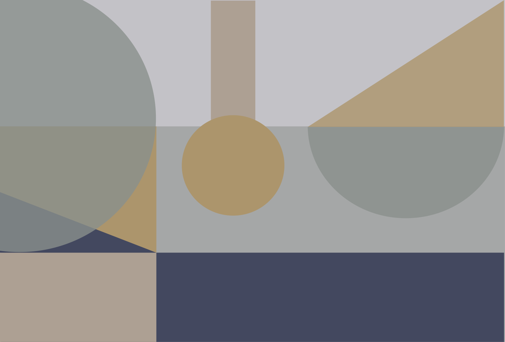 幾何学的な ビニールマット 抽象的な幾何学 - TENSTICKERS