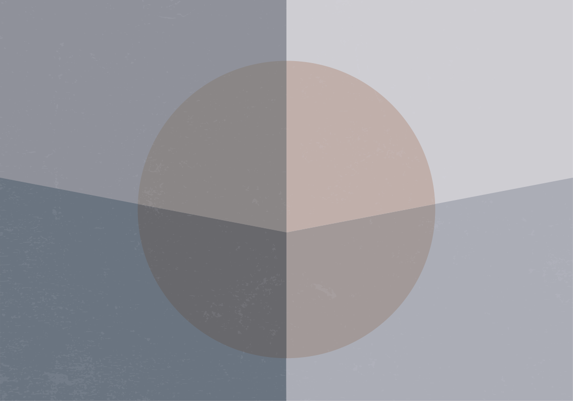 幾何学的な ビニールマット 重なり合う円 - TENSTICKERS