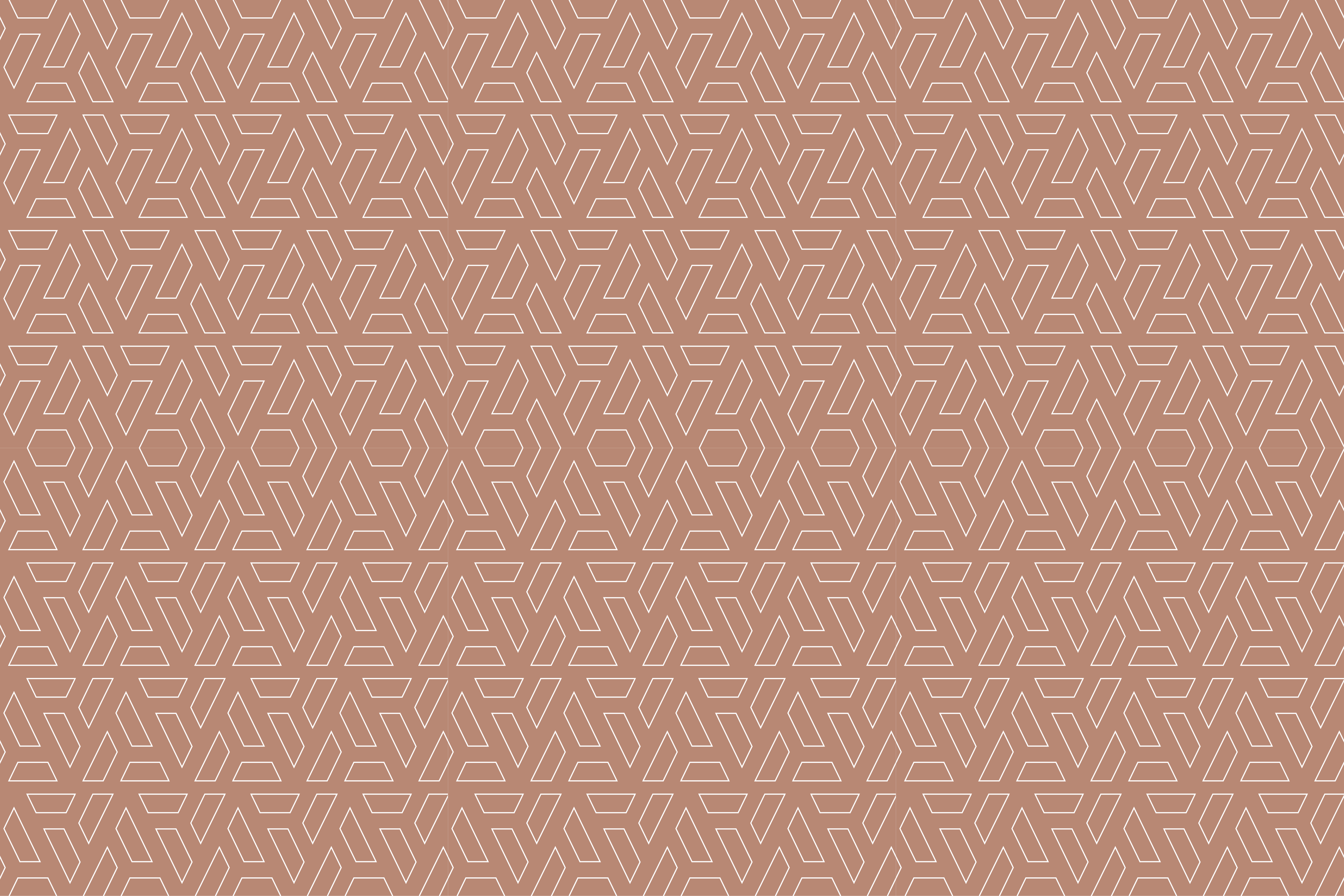 幾何学的なビニールマットおしゃれなブラウン要素 - TENSTICKERS