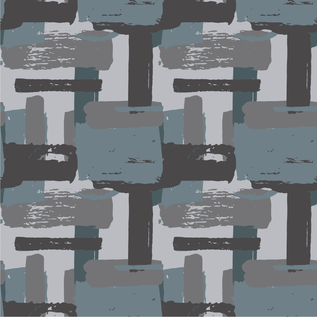 モザイク ビニールマット 抽象的なモザイク - TENSTICKERS