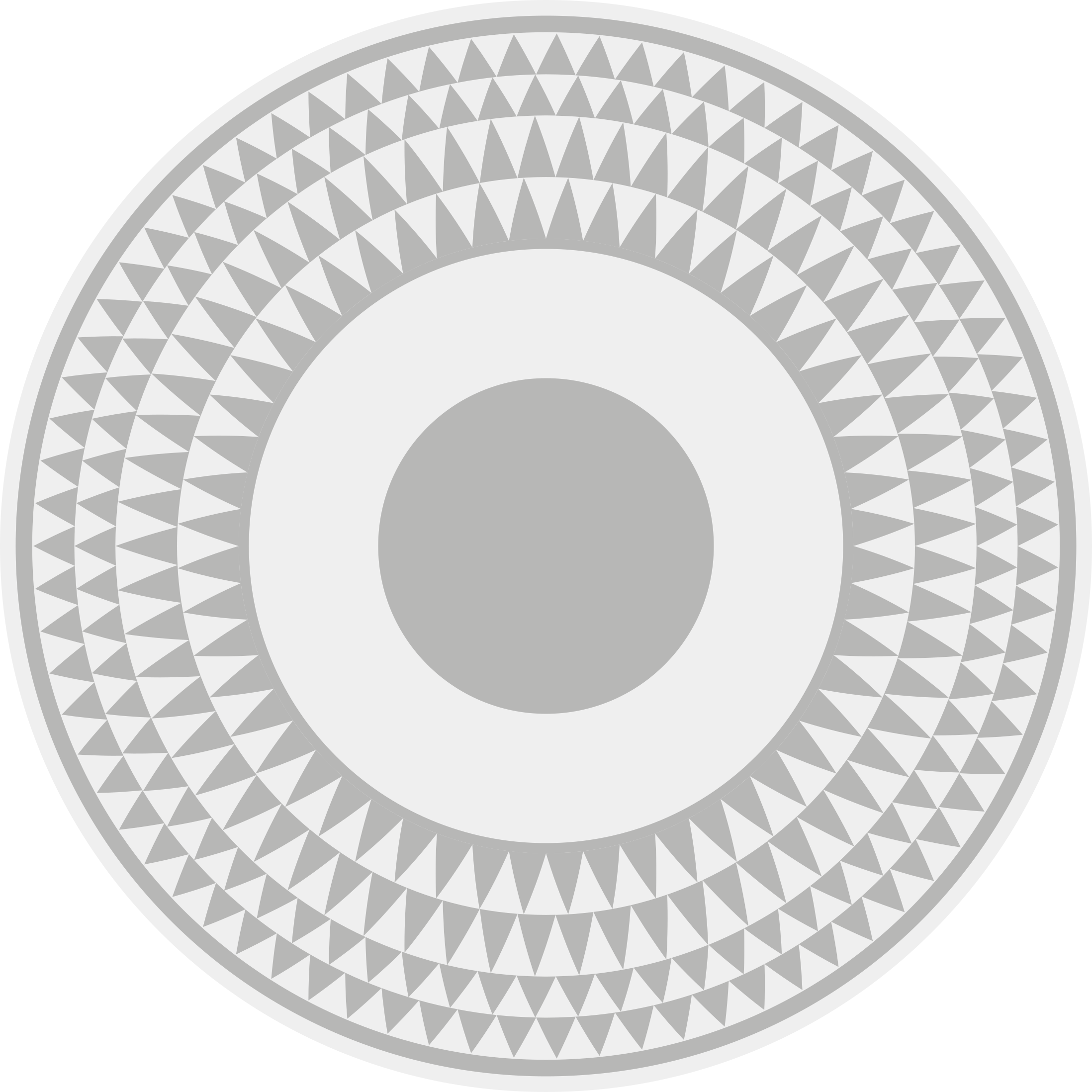 幾何学的な ビニールマット 同心円パターン - TENSTICKERS