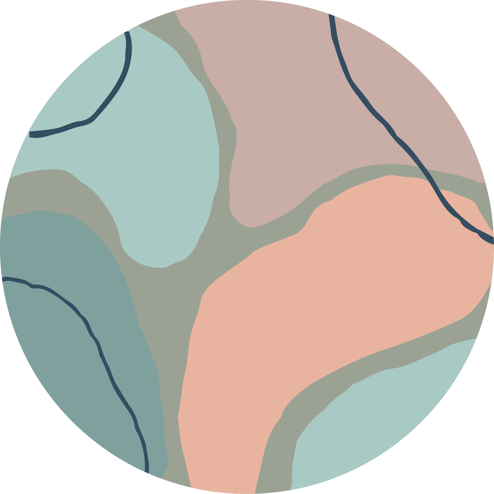 ミニマリスト ビニールマット 抽象的な幾何学的形状 - TENSTICKERS