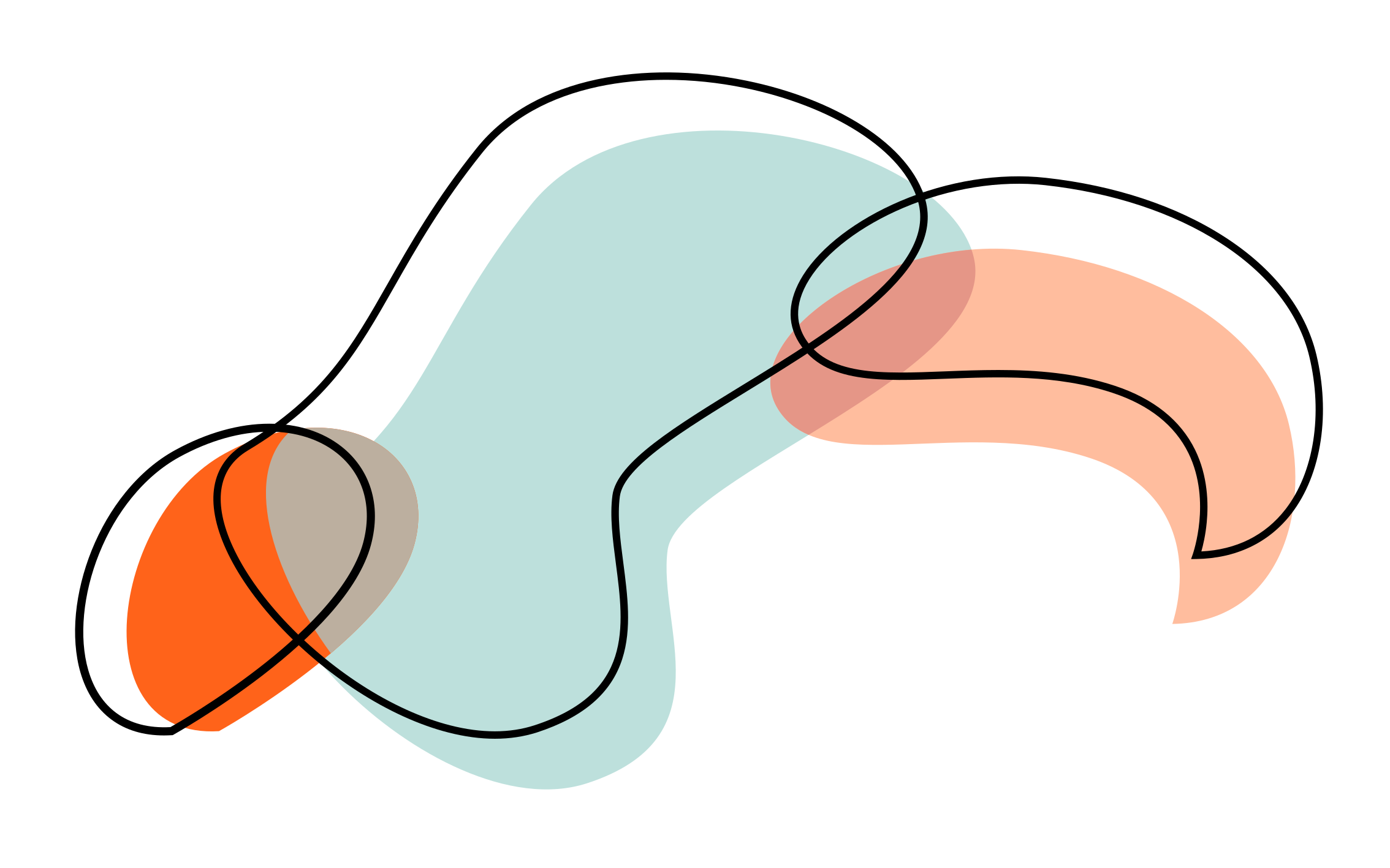 ミニマリスト ビニールマット 抽象的な幾何学的形状のオーバーレイ - TENSTICKERS