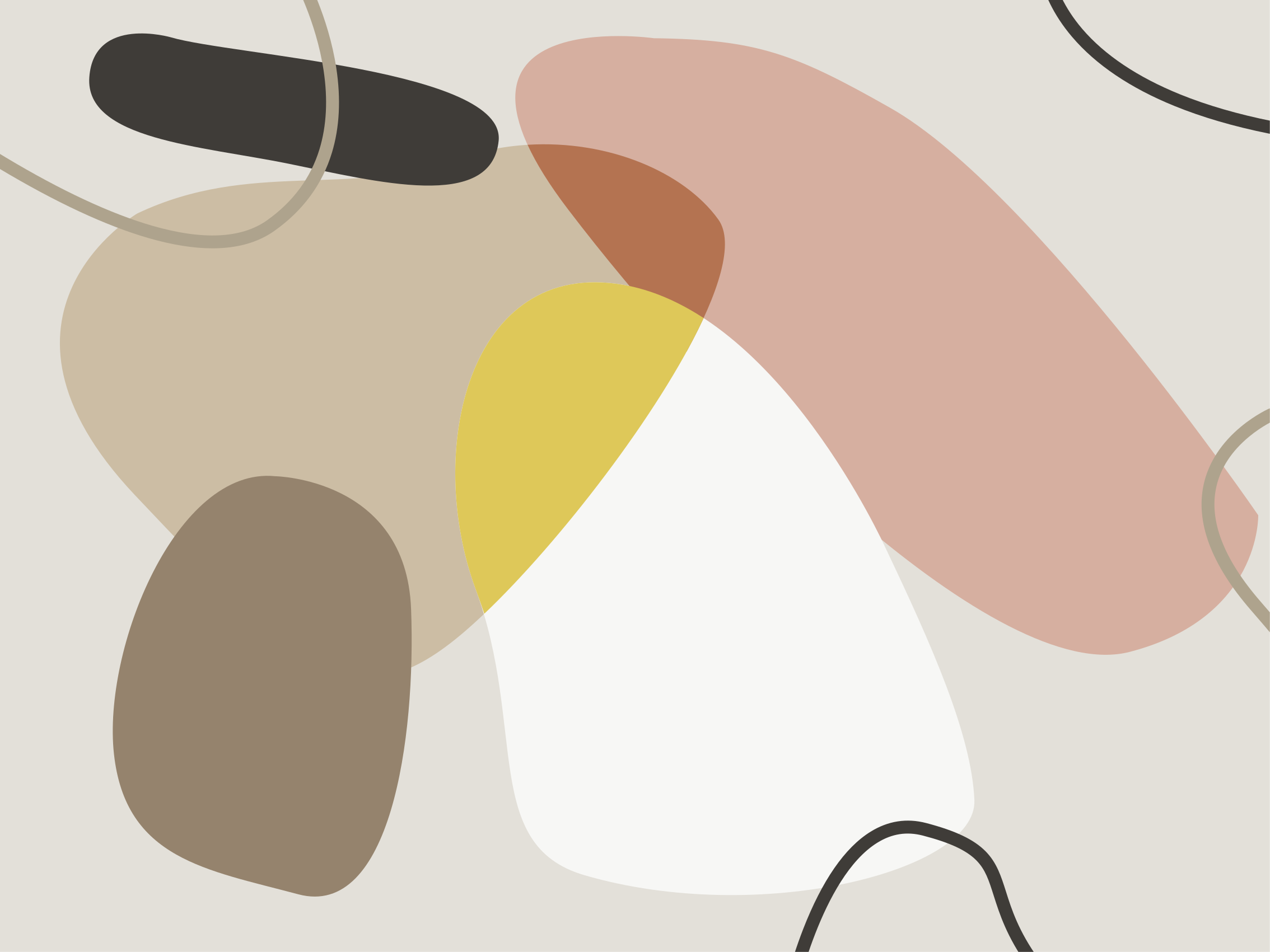 幾何学的な ビニールマット 抽象的な形 - TENSTICKERS