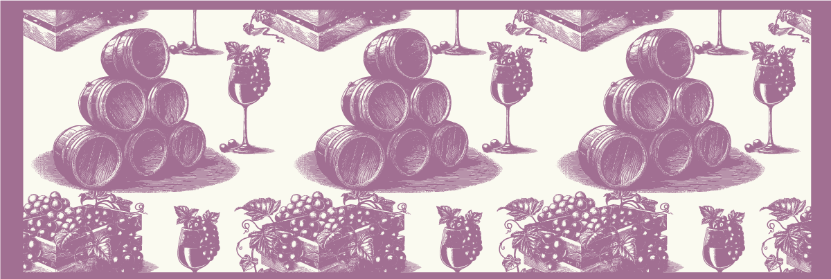 ビンテージ ビニールマット ワインセラーのスケッチの美学 - TENSTICKERS