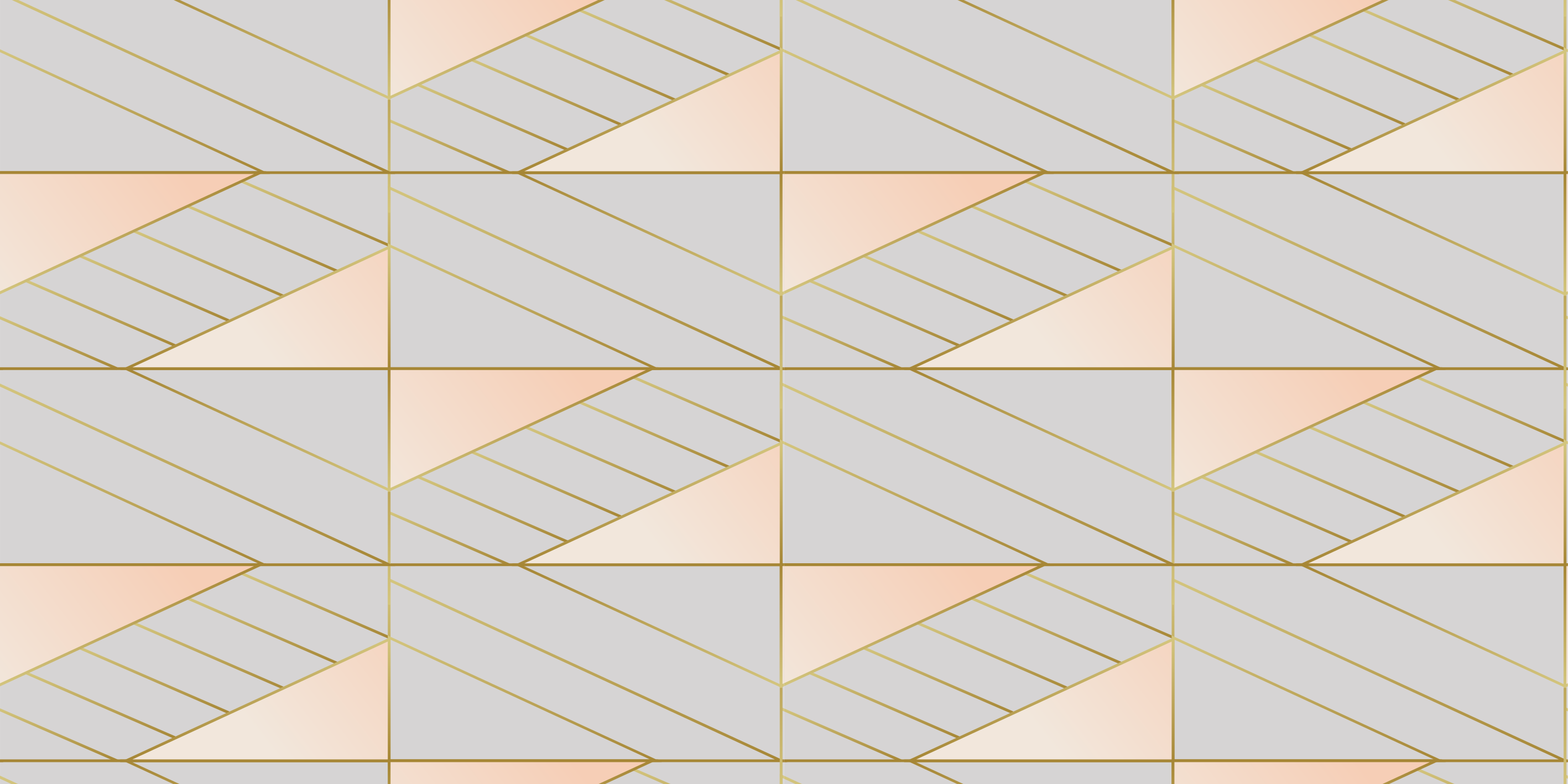 ピンクとグレーのアールデコ調のパターンの部屋の敷物 - TENSTICKERS