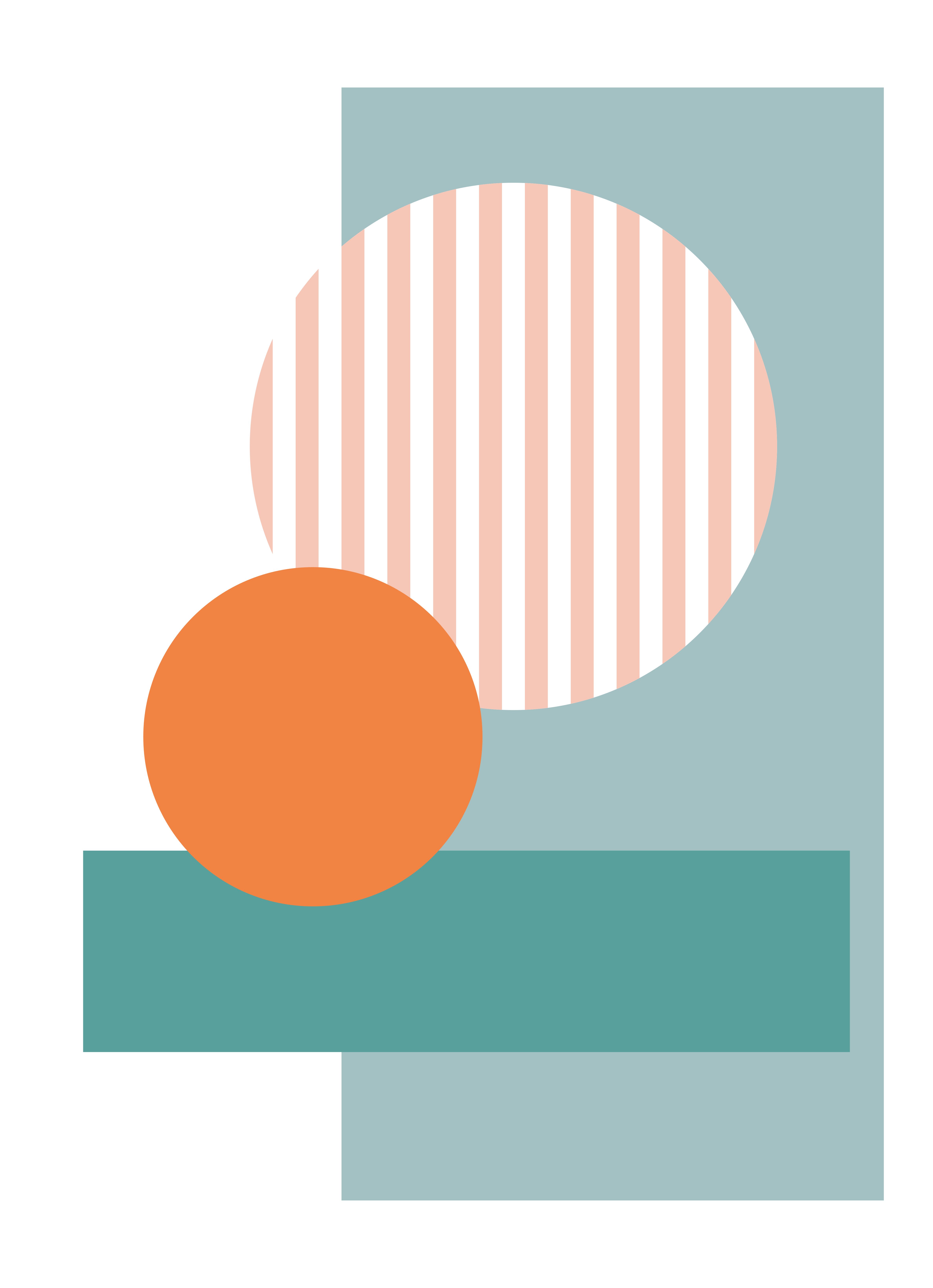 現代のビニールマット晴れた幾何学的円 - TENSTICKERS