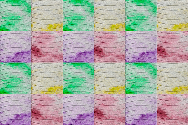 リビングルーム ビニールマット ラムブラスタイルズ - TENSTICKERS