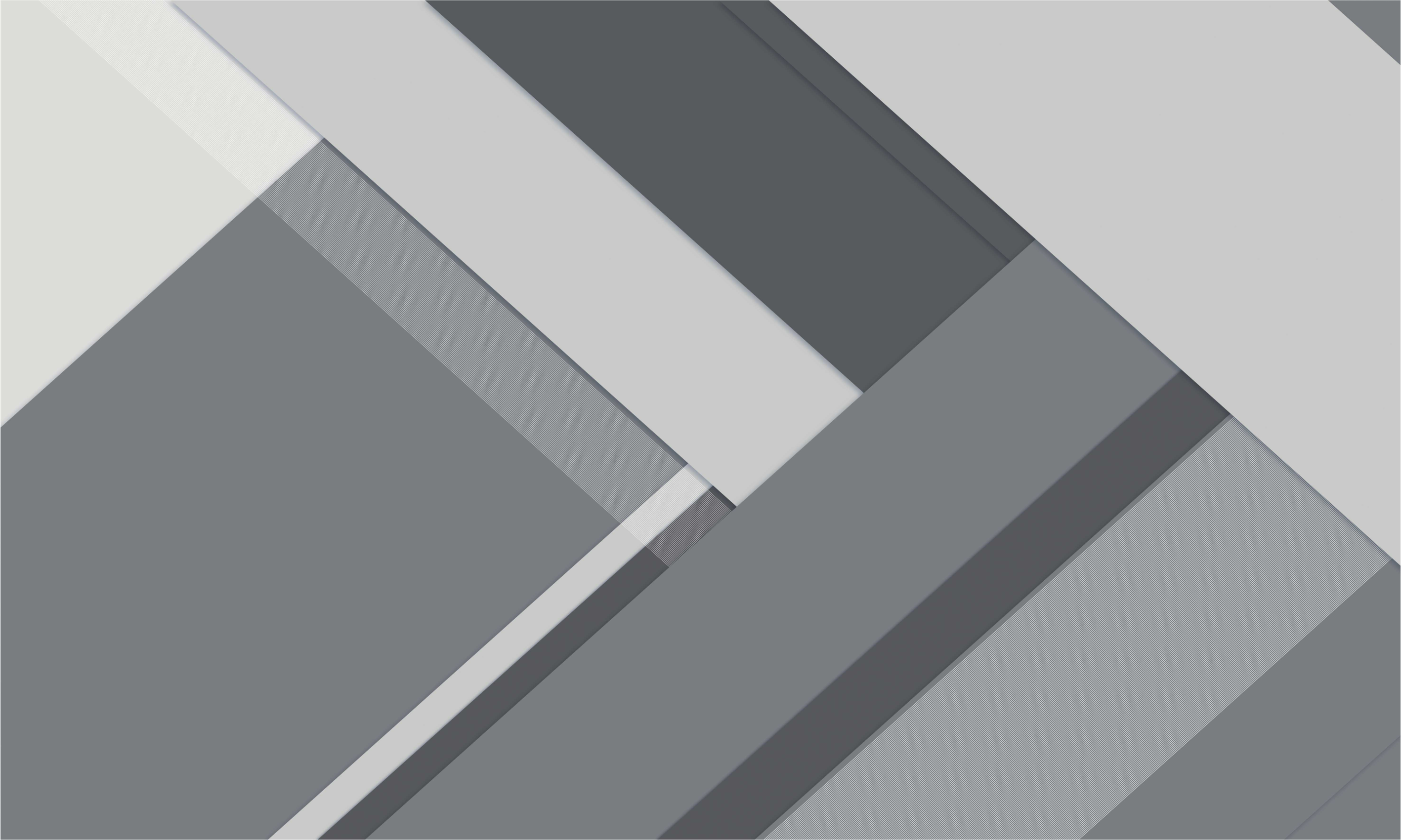 オフィス ビニールマット 幾何学的な灰色 - TENSTICKERS